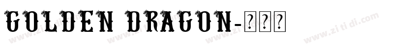 Golden Dragon字体转换